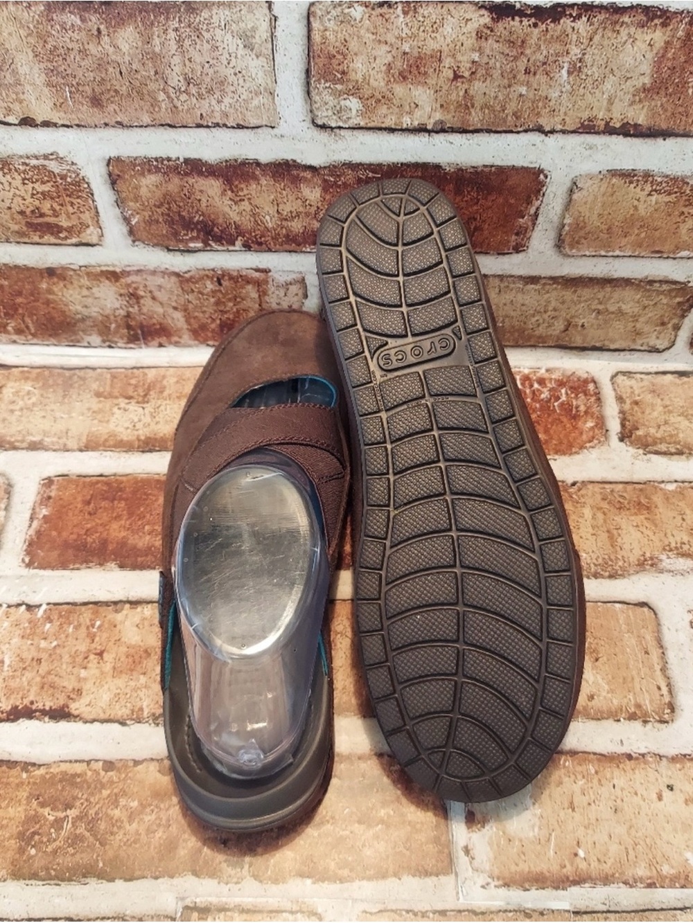 Sz 8 Pre-owned 2014 Crocs Edie Mule - Picture 2 of 3